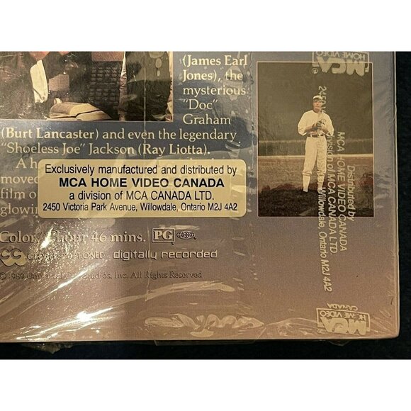 Field of Dreams VHS Kevin Costner 80884 Factory Sealed RARE see description - Picture 5 of 9